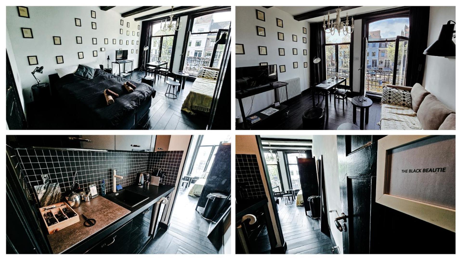 The Black Beauty Private Studio With Canal View From 1799 アムステルダム エクステリア 写真